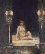 Fernand Khnopff Of Animality oil painting reproduction
